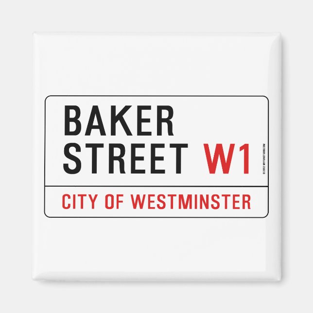 Baker Street Magnet (Front)