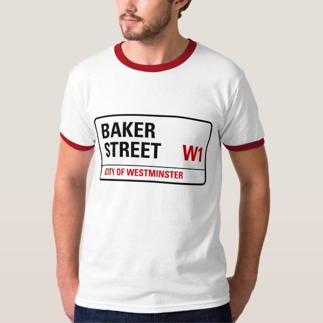 Baker Street Sign T-Shirt (Front)