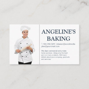 Baker with Rolling Pin Business Card