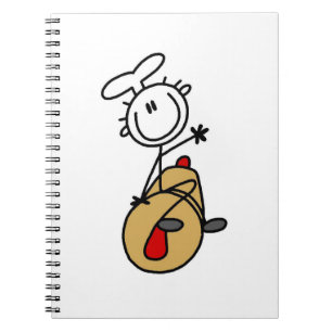 Baker With Rolling Pin Spiral Notebook
