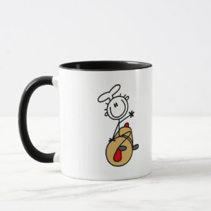 Baker with Rolling Pin Tshirts and Gifts Mug