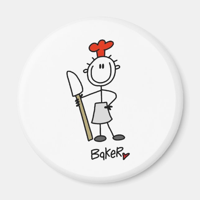 Baker with Scraper Magnet (Front)