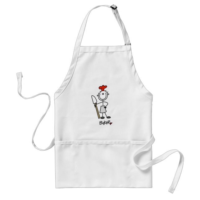 Baker With Scraper Standard Apron (Front)