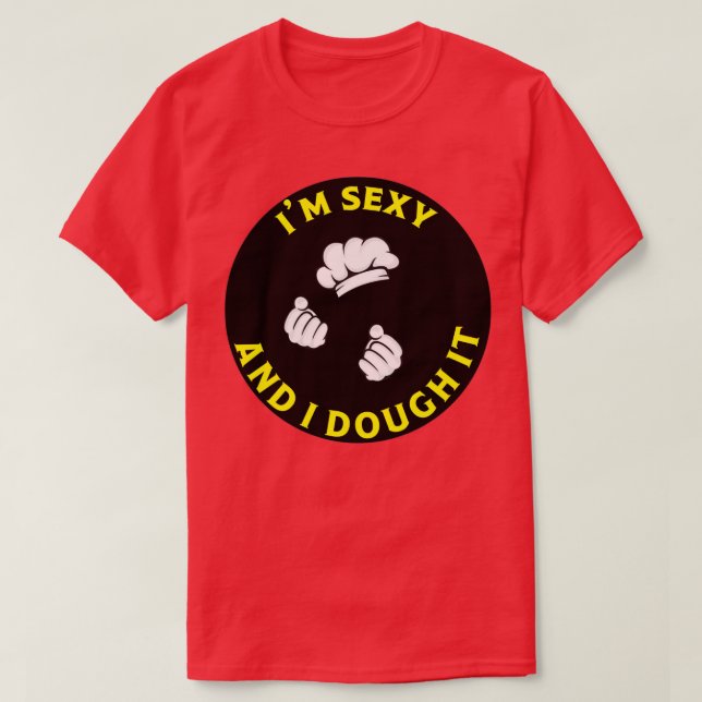 Bakers Apron Funny Cake Baker Gifts Bread Maker Gi T-Shirt (Design Front)