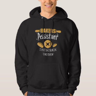 Bakers Assistant I Put the Bun In The Oven Hoodie