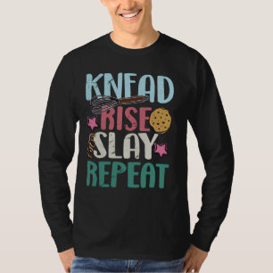 Bakers Bread Lover Baking Dough Bread Sourdough T-Shirt