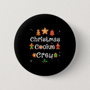 Bakers Christmas Cookie Crew Family Baking Team Ho 6 Cm Round Badge