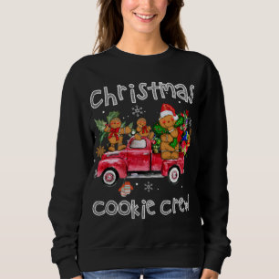 Bakers Christmas Cookie Crew Family Baking Team Sweatshirt