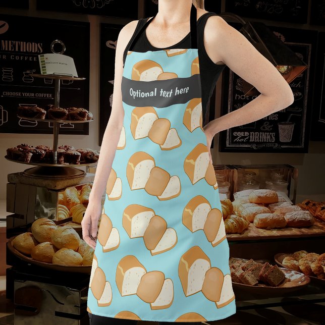 Baker's Dozen - Bread Loaves on your colour choice Apron (Creator Uploaded)