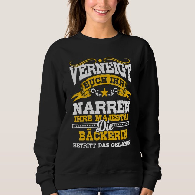 Baker's Entry Terrain, Baking & Bakery, Hobby Bake Sweatshirt (Front)