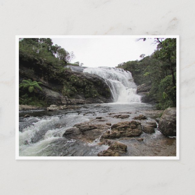 baker's falls postcard (Front)