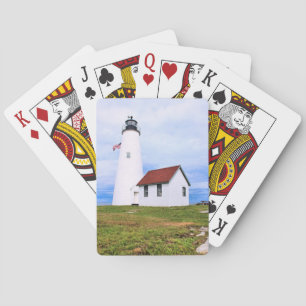 Bakers Island Lighthouse, MA Playing Cards