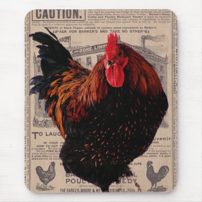 Baker's Special Poultry Mouse Pad (Front)