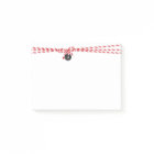 Bakers twine Christmas note pad