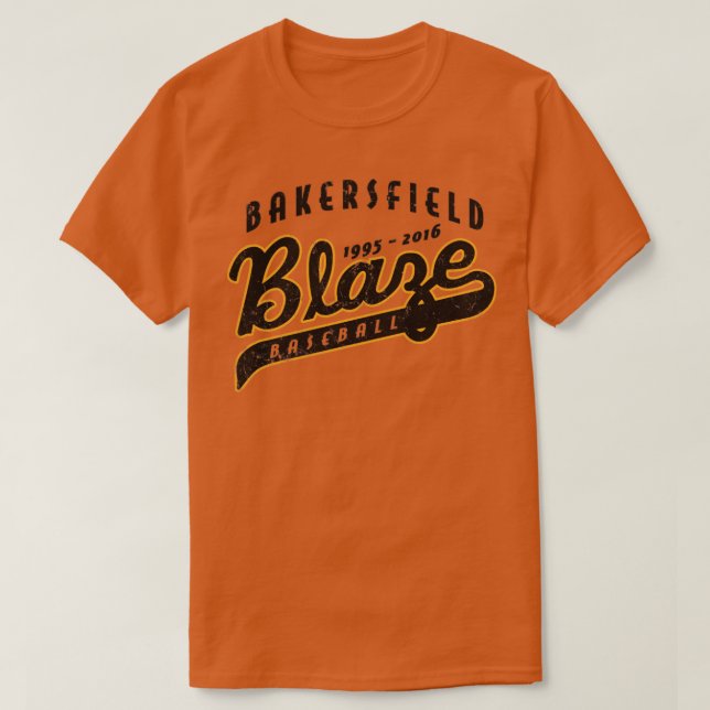 Bakersfield Blaze T-Shirt (Design Front)