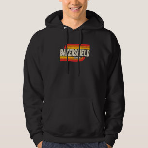 Bakersfield California Ca City Vintage Hoodie