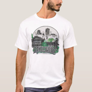 Bakersfield City California USA T-Shirt