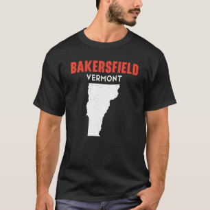 Bakersfield Vermont USA State America Travel Vermo T-Shirt
