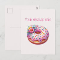 Bakery add message business name bakery doughnut 