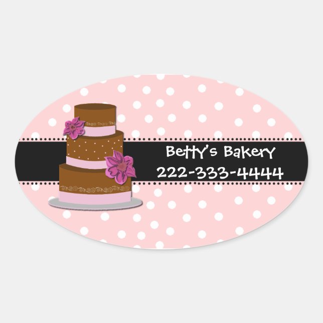 Bakery Advertisment Sticker (Front)