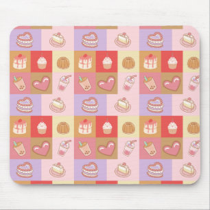 Bakery and Cake Pattern Mouse Pad