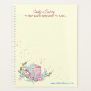 Bakery and Pastry Shop Personalised Planner