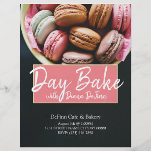 Bakery Bake Event Cafe Chef Flyer
