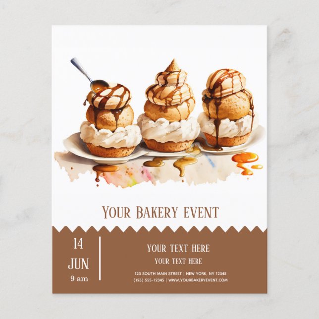 Bakery Bake flyer (Front)
