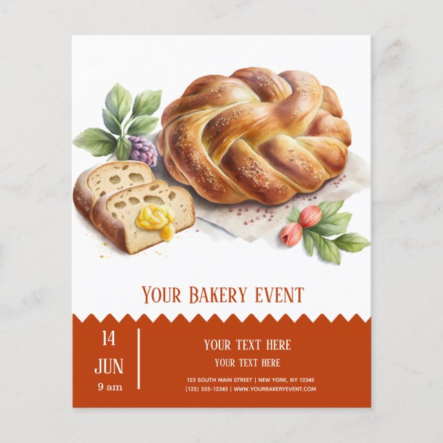 Bakery Bake flyer (Front)