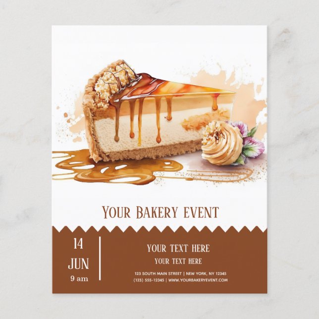 Bakery Bake flyer (Front)