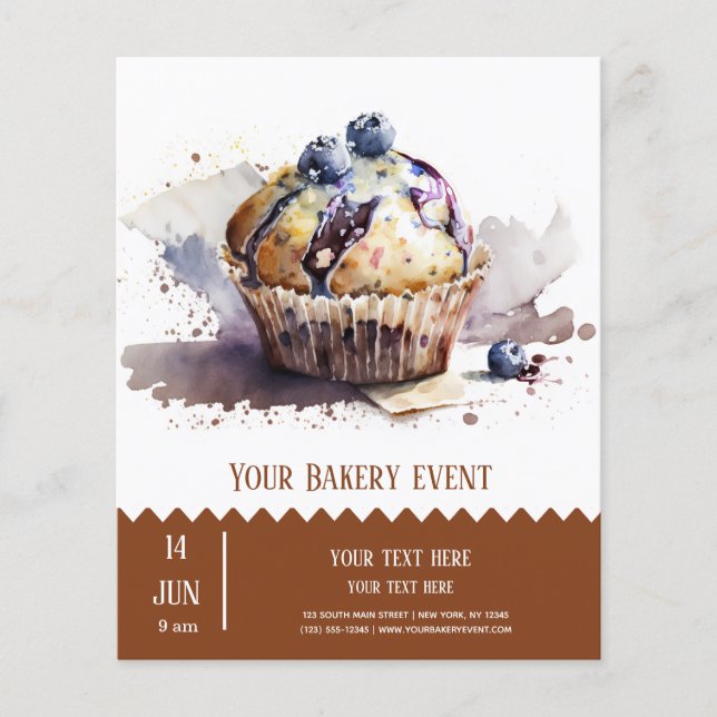 Bakery Bake flyer (Front)