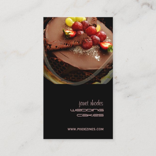 Bakery, bakers business cards (Front)