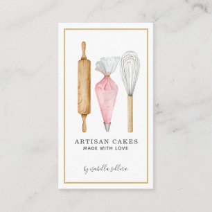 Bakery Baking Utensils  Business Card
