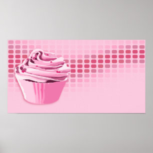 bakery beats : cupcake poster