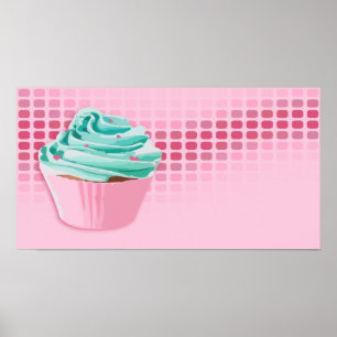 bakery beats : cupcake poster