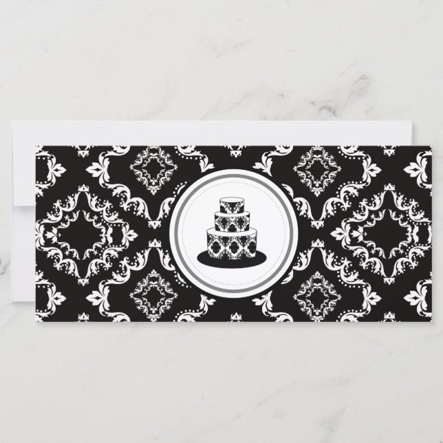 Bakery Boutique Style Gift Certificates {Damask} (Front)