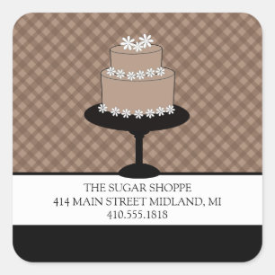 Bakery Boutique Style Product Label Stickers