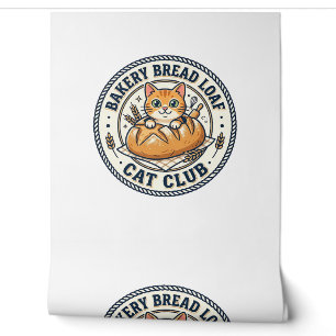 Bakery Bread Loaf Cat Cat Mum Gift Idea - Bakery B Wallpaper