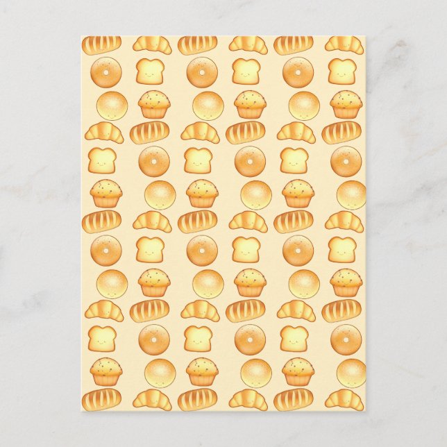 Bakery Bread Treats Postcard (Front)
