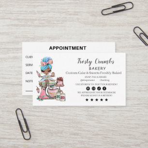 Bakery Business  APPOINTMENT Business Card