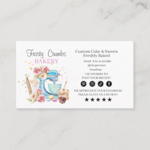Bakery Business APPOINTMENT Business Card