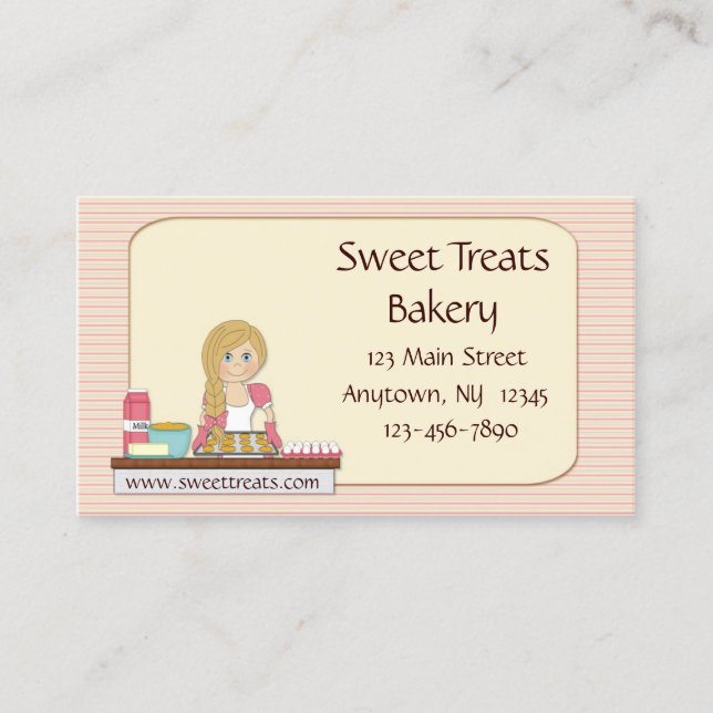 Bakery Business Card (Front)
