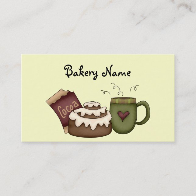 Bakery Business Card (Front)