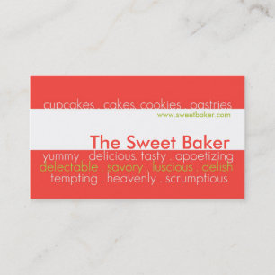 Bakery Business Card