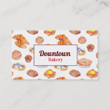 Bakery business card