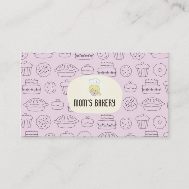 Bakery  Business Card and Stamp Card (Front)