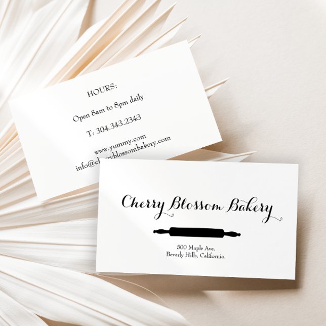 Bakery Business Card, Catering business card (Creator Uploaded)