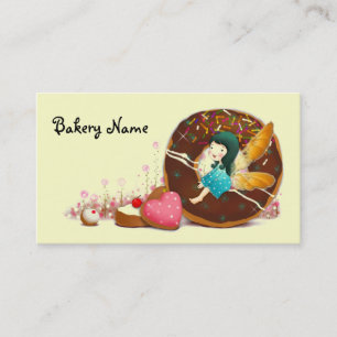Bakery Business Card with Fairy