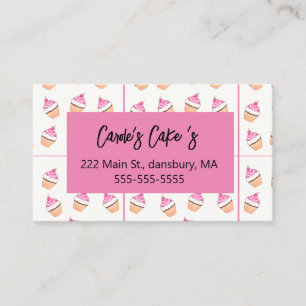 Bakery business cards