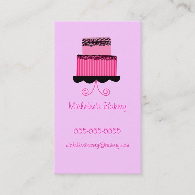 Bakery Business Cards (Front)